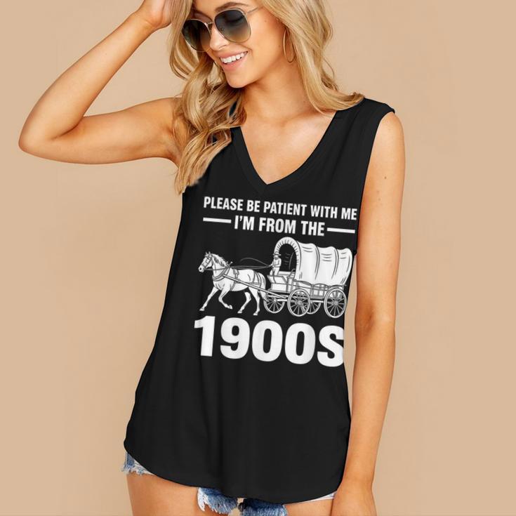 I'm From The 1900s Tee Over The Hill Women's V-Neck Tank Top