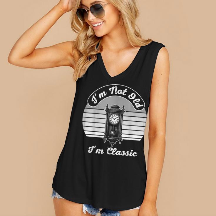I'm Not Old I'm Classic Nostalgia Women's V-Neck Tank Top