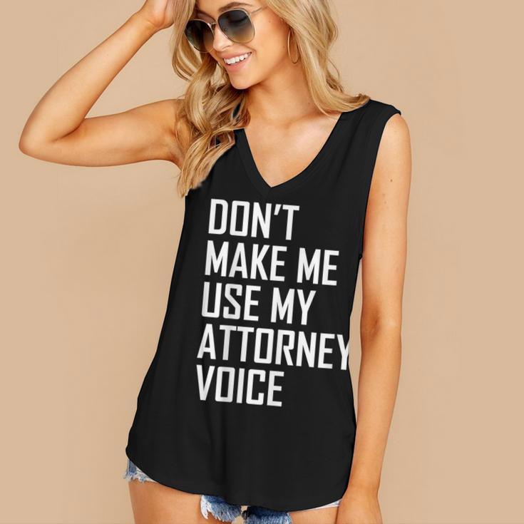 Lawyer Law School Graduation Attorney Men Women Women's V-Neck Tank Top