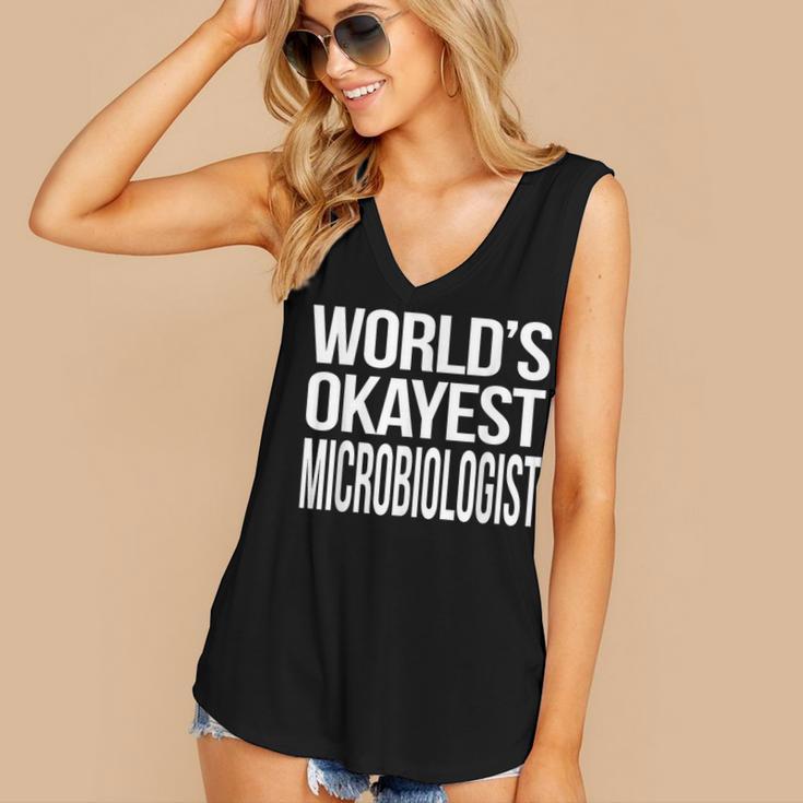 Microbiologist Microbiology Major Graduation Men Women's V-Neck Tank Top