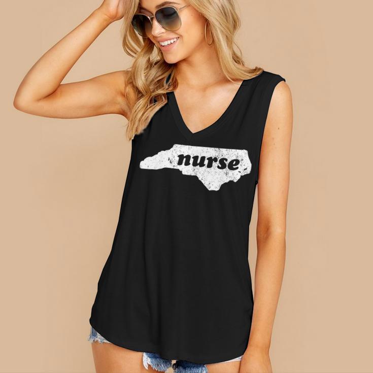 North Carolina Nursing Nurse Graduation Women's V-Neck Tank Top