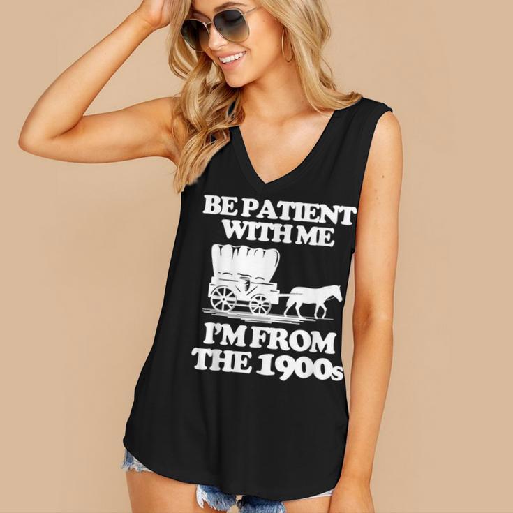 Be Patient With Me I'm From The 1900s Over The Hill Women's V-Neck Tank Top Be Patient With Me I'm From The 1900s Over The Hill Women's V-Neck Tank Top
