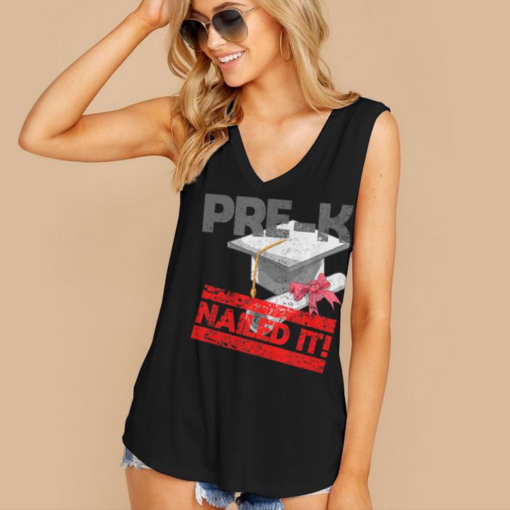 Pre-K Graduation Shirt Preschool GraduationShirt Women's V-Neck Tank Top