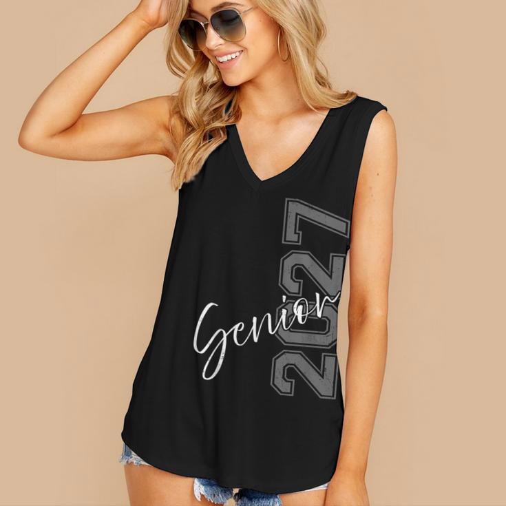 Senior 2027 Class Of 2027 Shirt Graduation Women's V-Neck Tank Top