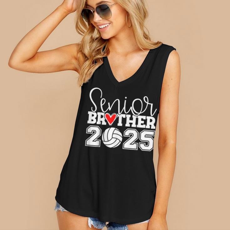 Senior Volleyball Brother 2025 Class Of 2025 Graduation Women's V-Neck Tank Top