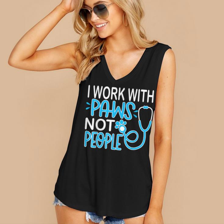 Veterinarian Vet Tech Week Graduation Thank You Birthday Women's V-Neck Tank Top