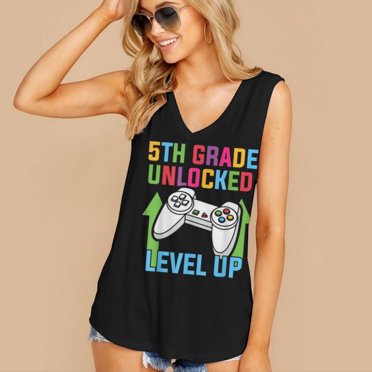 VIDEO GAMER Graduation Student Teacher Last Day School Kids Women's V-Neck Tank Top