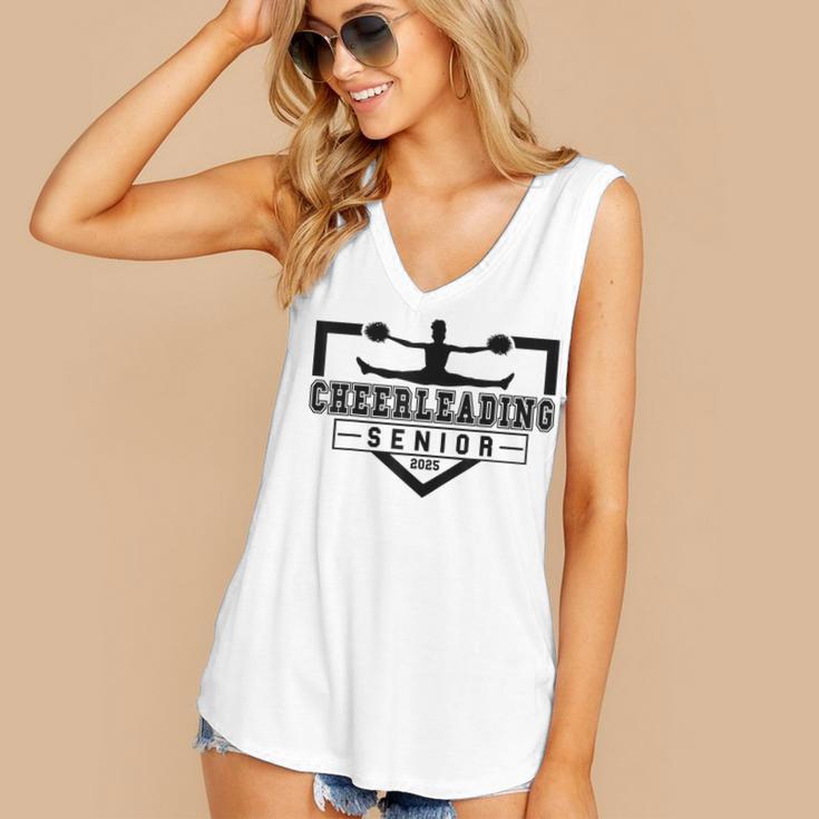 Cheerleading Senior Night Cheer Senior 2025 Graduation 30 Women's V-Neck Tank Top