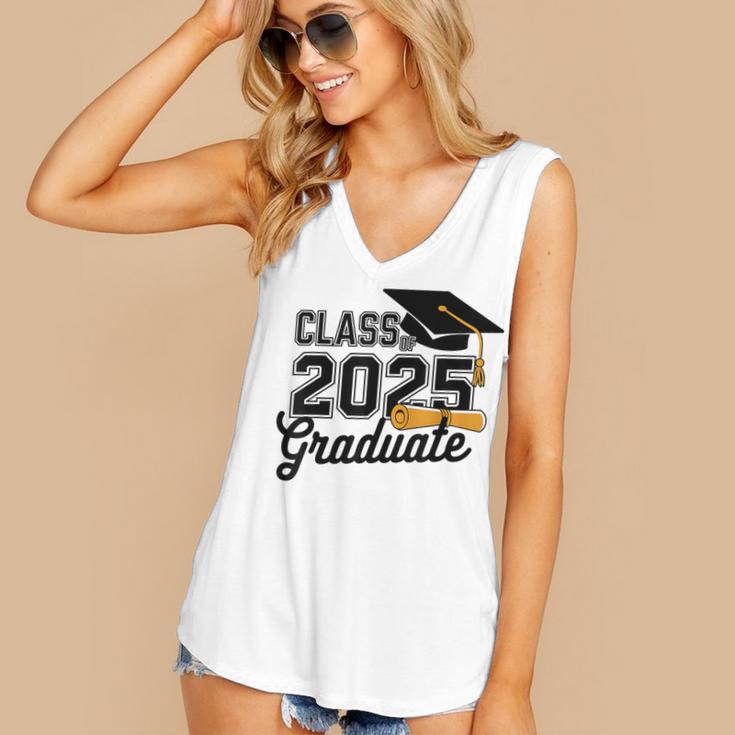 Class Of 2025 Graduate 2025 Graduation Senior 2025 Women's V-Neck Tank Top