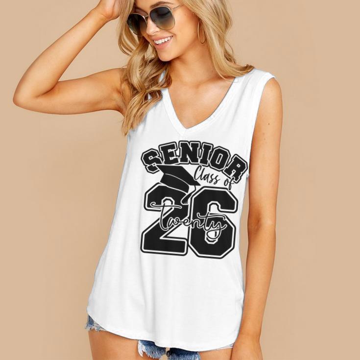 Class Of 2026 Senior 2026 Graduation Women's V-Neck Tank Top