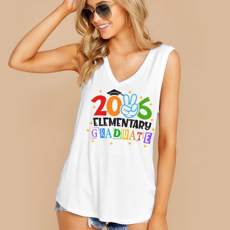 Elementary Graduate 2026 Graduation Class Of 2026 Kids Women's V-Neck Tank Top