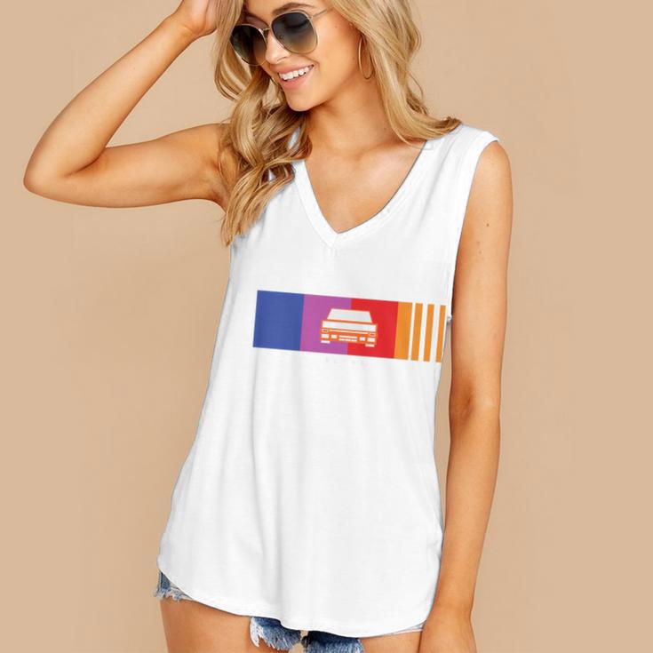 Frank Rapper Nostalgia Alternative R&B Mixtape Ocean Ultra Premium Tri-Blend Women's V-Neck Tank Top