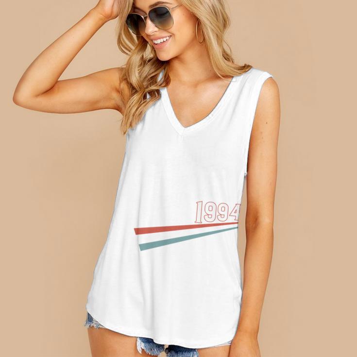 Freeze Tag 90s Nostalgia Women's V-Neck Tank Top