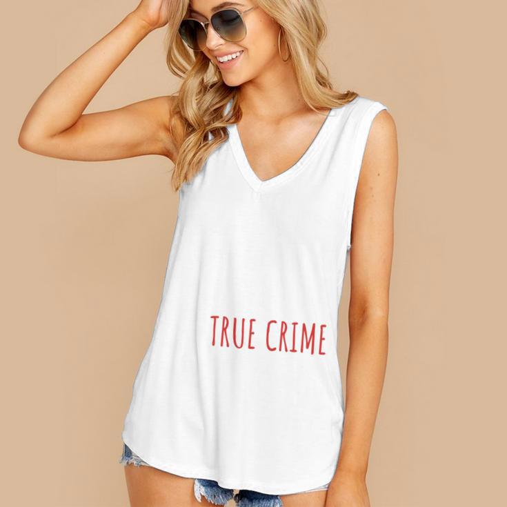 I'm A Millennial Introvert True Crime Podcast Fan Men Women Women's V-Neck Tank Top I'm A Millennial Introvert True Crime Podcast Fan Men Women Women's V-Neck Tank Top
