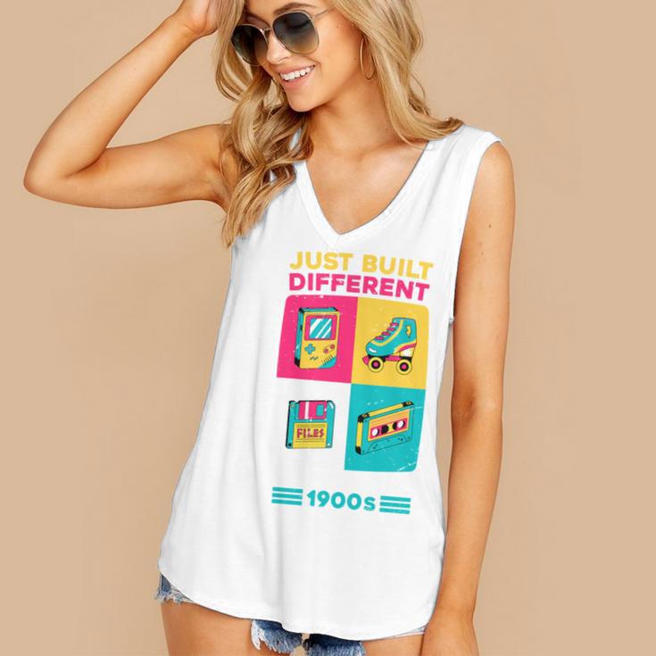 Just Built Different I'M From The 1900S Retro Women's V-Neck Tank Top Just Built Different I'M From The 1900S Retro Women's V-Neck Tank Top