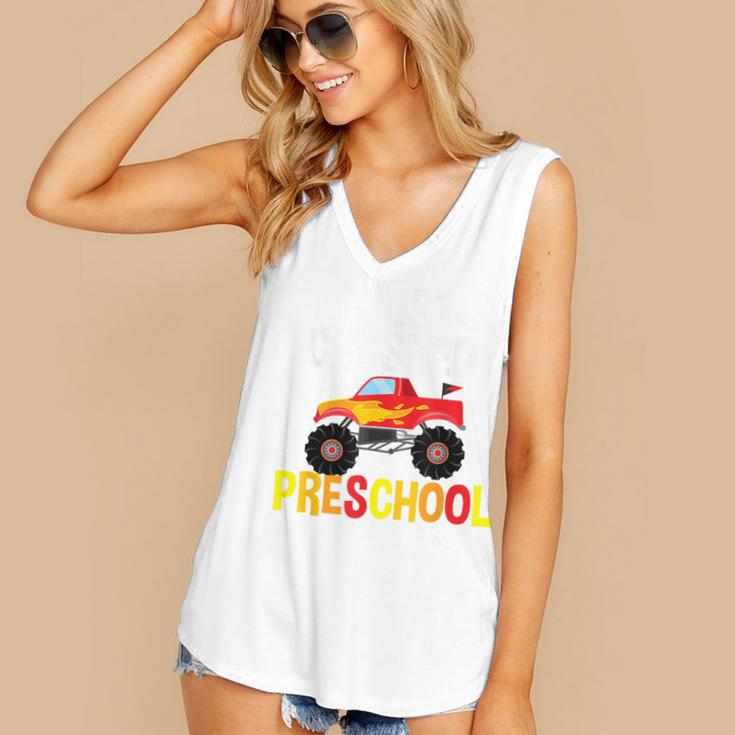 I Just Crushed Preschool Monster Graduation Pre-K Shirt Women's V-Neck Tank Top