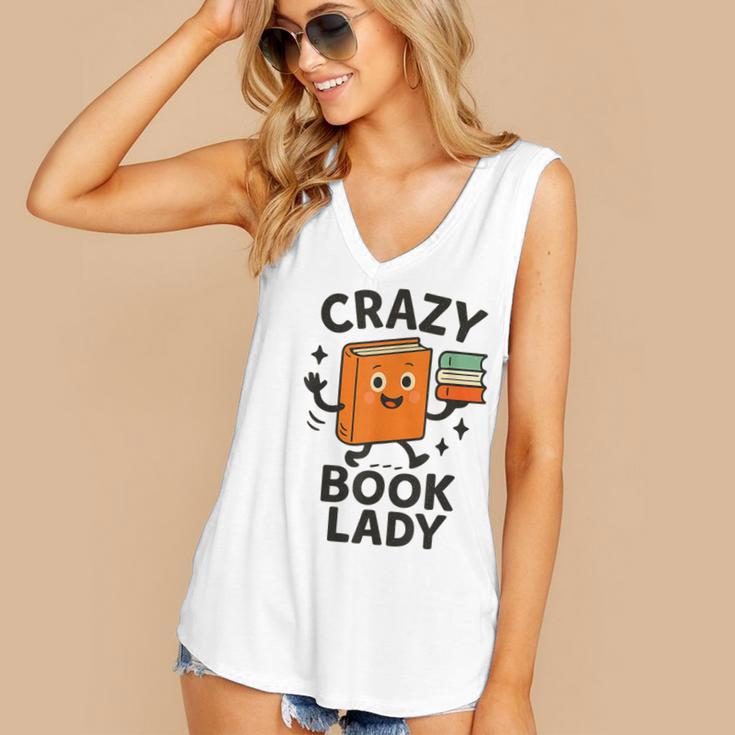 Librarian Book Reader Collector Book Worm For Women Women's V-Neck Tank Top