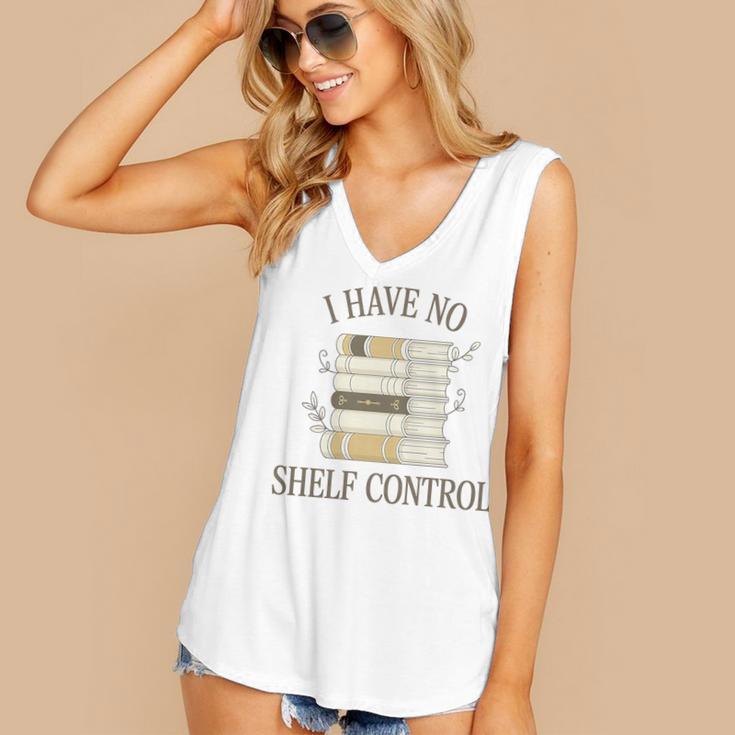 Minimalist Book Lover Pun Humor For Bookworms Librarians Art Premium Tri-Blend Women's V-Neck Tank Top Minimalist Book Lover Pun Humor For Bookworms Librarians Art Premium Tri-Blend Women's V-Neck Tank Top
