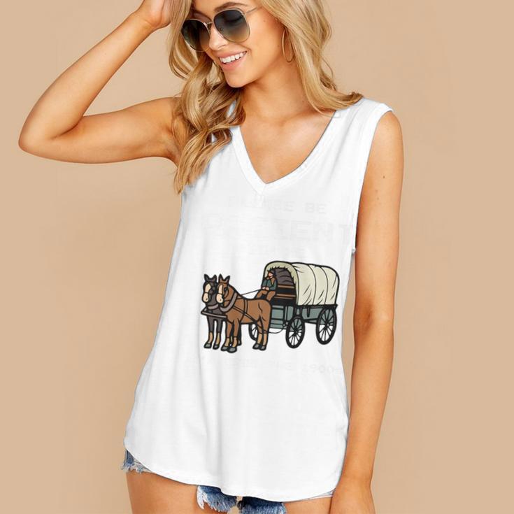 Please Be Patient I'm From The 1900s Amish Wagon & Vintage Premium Women's V-Neck Tank Top Please Be Patient I'm From The 1900s Amish Wagon & Vintage Premium Women's V-Neck Tank Top