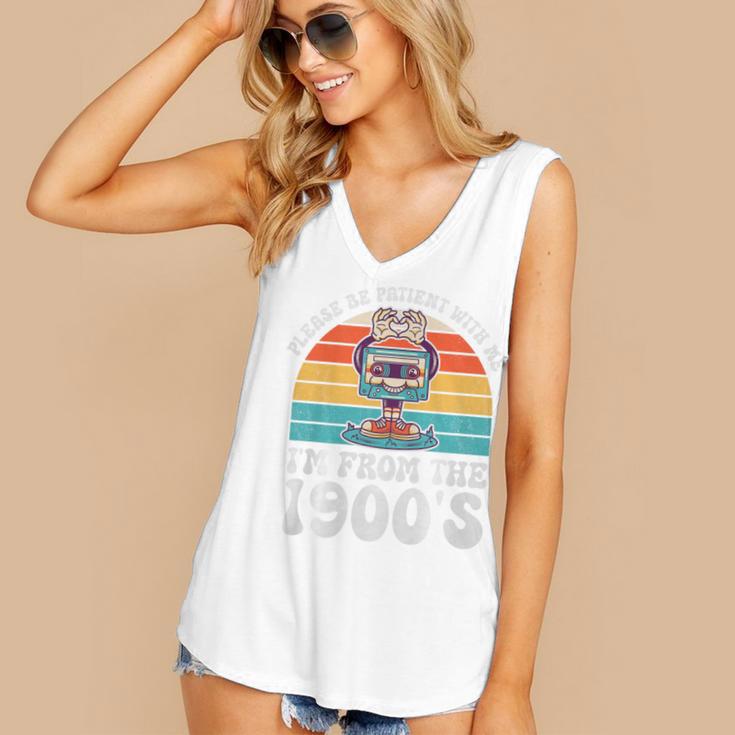 Please Be Patient With Me I'm From The 1900s Kawaii Premium Tri-Blend Women's V-Neck Tank Top Please Be Patient With Me I'm From The 1900s Kawaii Premium Tri-Blend Women's V-Neck Tank Top