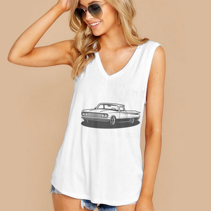 Please Be Patient With Me I'm From The 1900s Old Car Premium Women's V-Neck Tank Top