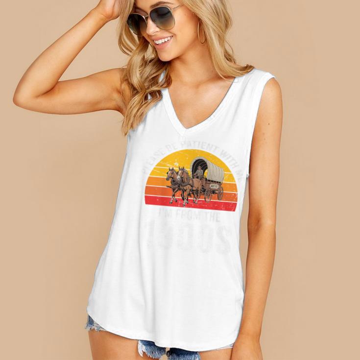 Please Be Patient With Me I'm From The 1900s Premium Women's V-Neck Tank Top Please Be Patient With Me I'm From The 1900s Premium Women's V-Neck Tank Top