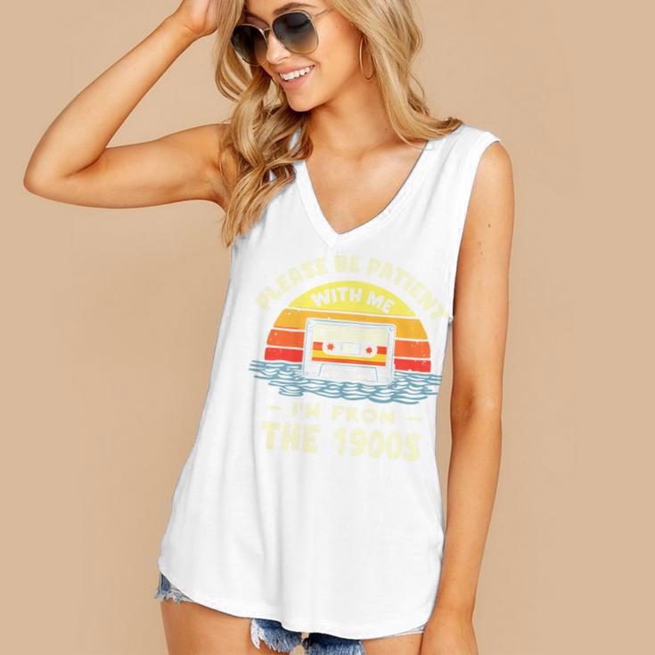 Please Be Patient With Me I'm From The 1900s Shirt Men Women Premium Tri-Blend Women's V-Neck Tank Top Please Be Patient With Me I'm From The 1900s Shirt Men Women Premium Tri-Blend Women's V-Neck Tank Top