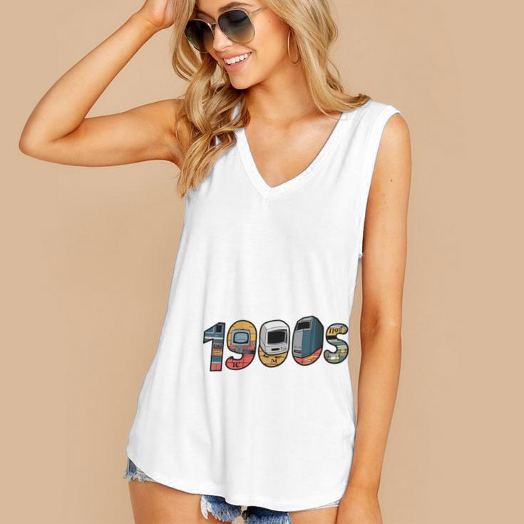 Please Be Patient I'm From The 1900s Vintage Tech Graphic Women's V-Neck Tank Top Please Be Patient I'm From The 1900s Vintage Tech Graphic Women's V-Neck Tank Top