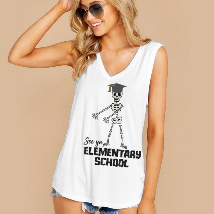 See Ya Elementary School Shirt Cool Graduation Tee Women's V-Neck Tank Top