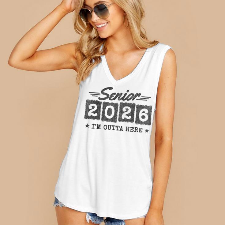 Senior Class Of 2026 Senior Graduation 2026 Senior 2026 Women's V-Neck Tank Top