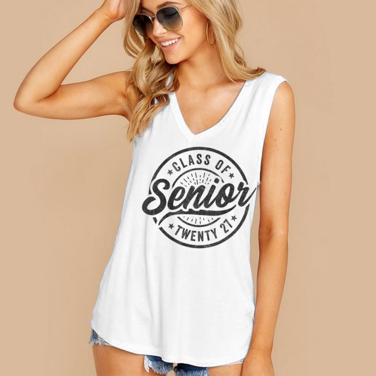 Senior Class Of 2027 Graduation 2027 Senior 2027 Women's V-Neck Tank Top
