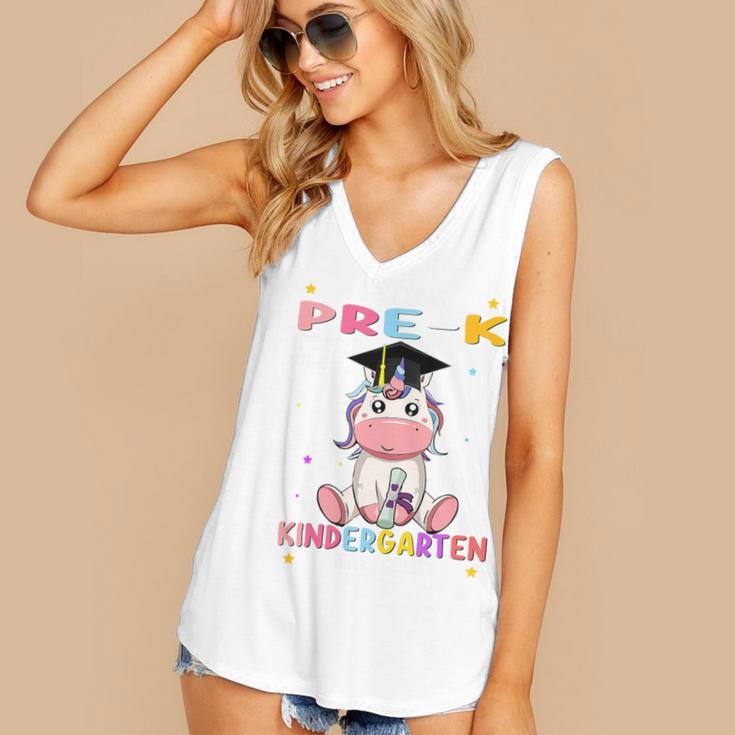 So Long Pre k Graduation 2025 Look Out Kindergarten Girls Premium Tri-Blend Women's V-Neck Tank Top