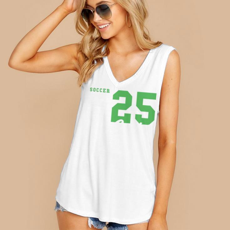 Soccer Senior Night Soccer Senior 2025 Graduation 44 Women's V-Neck Tank Top
