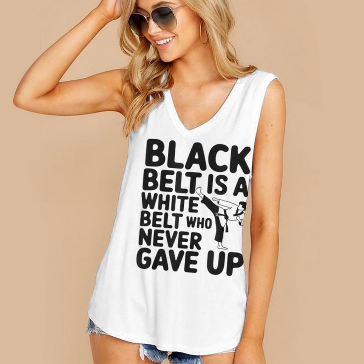 Taekwondo Belt Club Graduation Women's V-Neck Tank Top