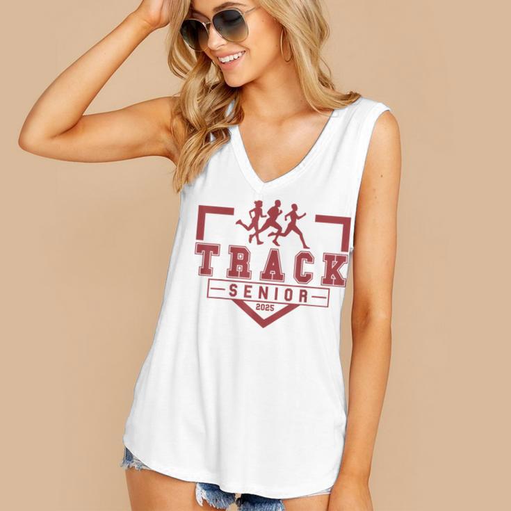 Track Senior Night Track Senior 2025 Graduation 36 Women's V-Neck Tank Top