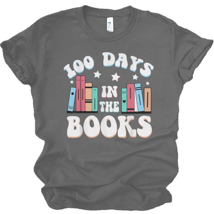 100 Days In The Books School Reading Celebration Unisex Jersey T-Shirt