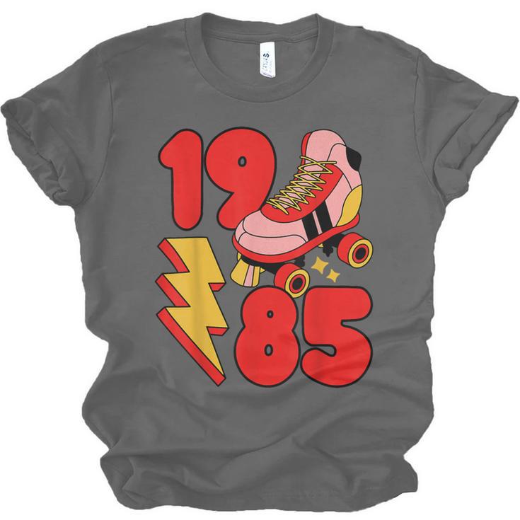 1985 Retro Roller Skate Vintage 80s Nostalgia Collector Unisex Jersey T-Shirt