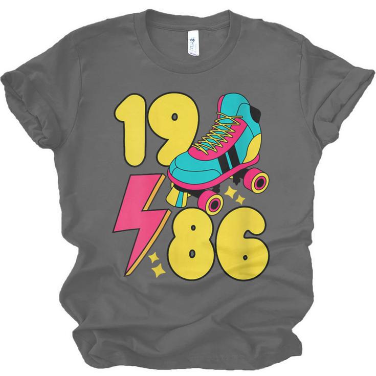 1986 Retro Raised In The 80s Old School Nostalgia Vibes Unisex Jersey T-Shirt
