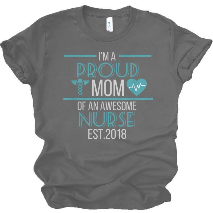 2018 Nursing Graduation Shirt For Nurse Student Mom Unisex Jersey T-Shirt