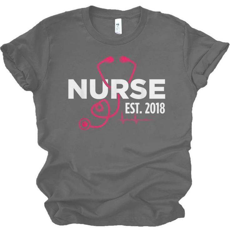 2018 Nursing School Graduation New Nurse Shirt Unisex Jersey T-Shirt