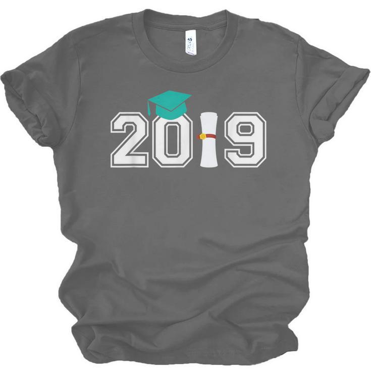 2019 Graduate Graduation Shirt For Senior 2019 Unisex Jersey T-Shirt