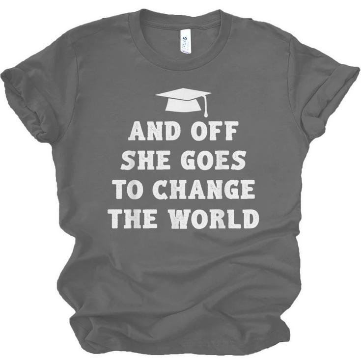 2019 Inspirational Graduation For Her Unisex Jersey T-Shirt