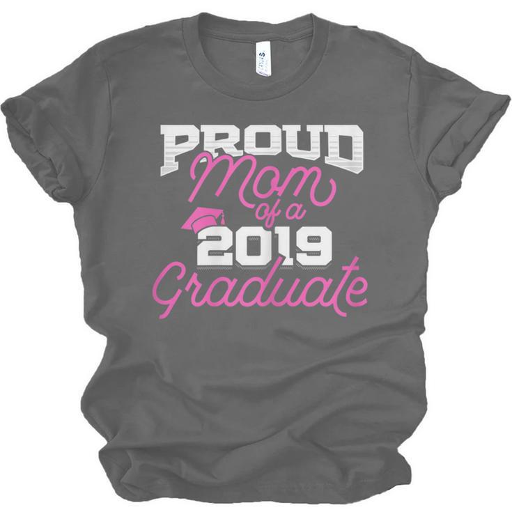 2019 Mom Graduation Unisex Jersey T-Shirt