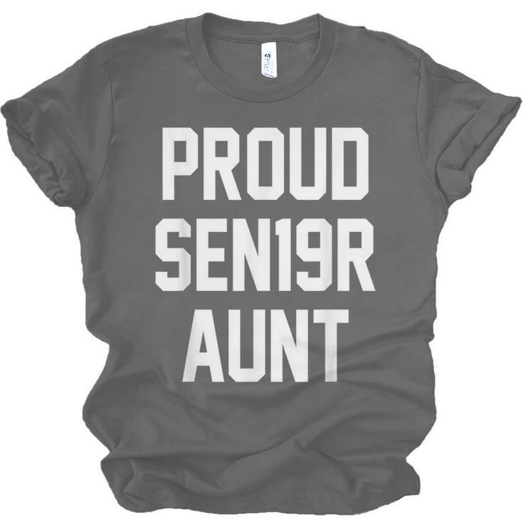 2019 Senior Aunt SEN19R Class Graduation PartyShirt Unisex Jersey T-Shirt