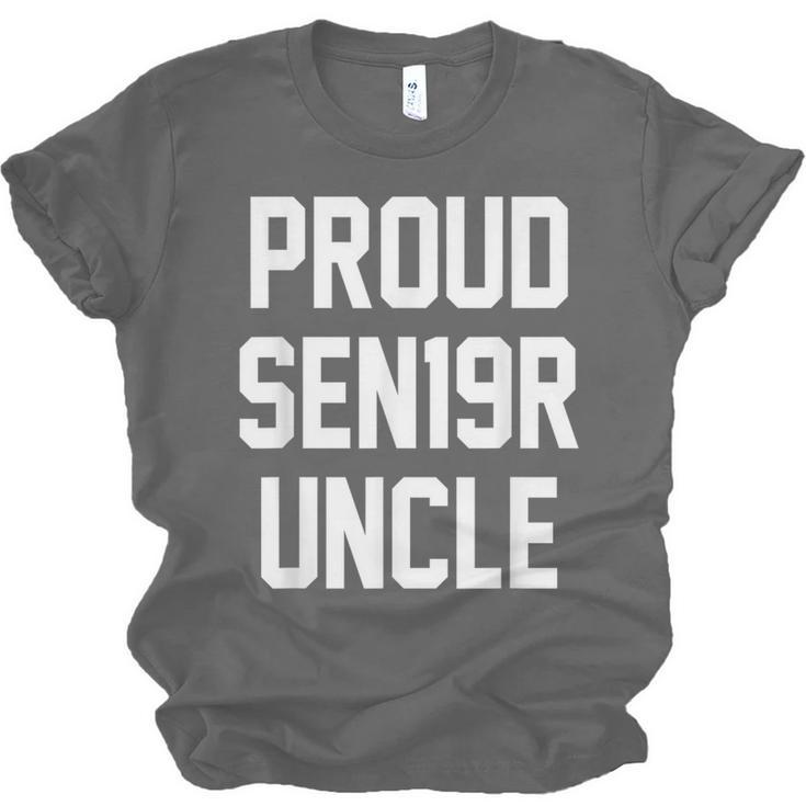 2019 Senior Uncle SEN19R Class Graduation PartyShirt Unisex Jersey T-Shirt