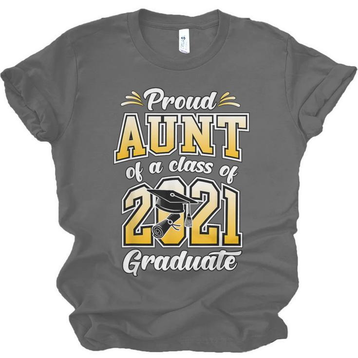 2021 Graduation Shirts For Family 2021 Graduation For Aunt Unisex Jersey T-Shirt