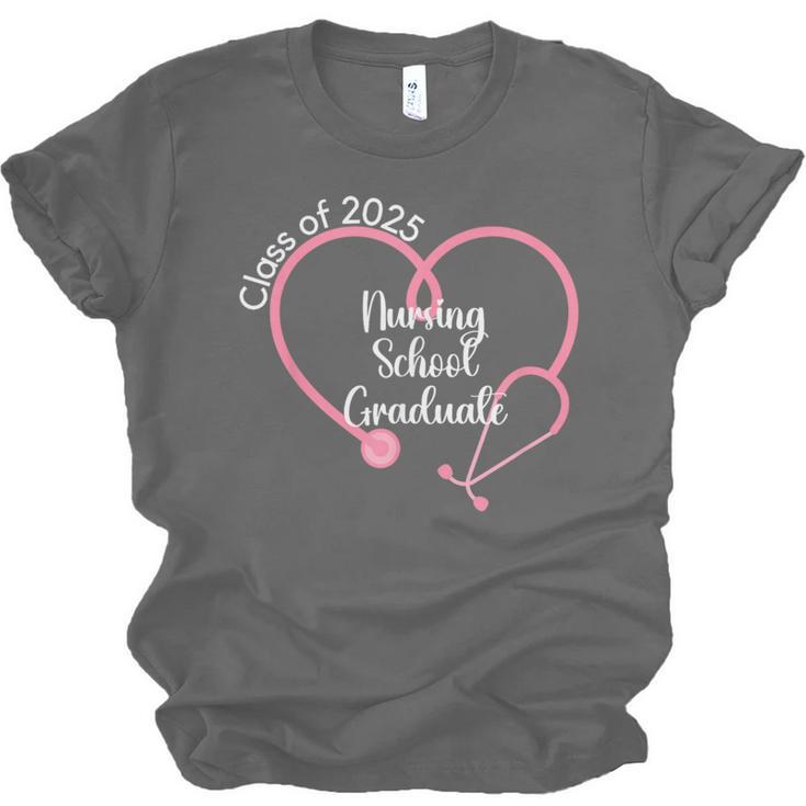 2025 Nursing School Graduate Nurse Graduation Unisex Jersey T-Shirt