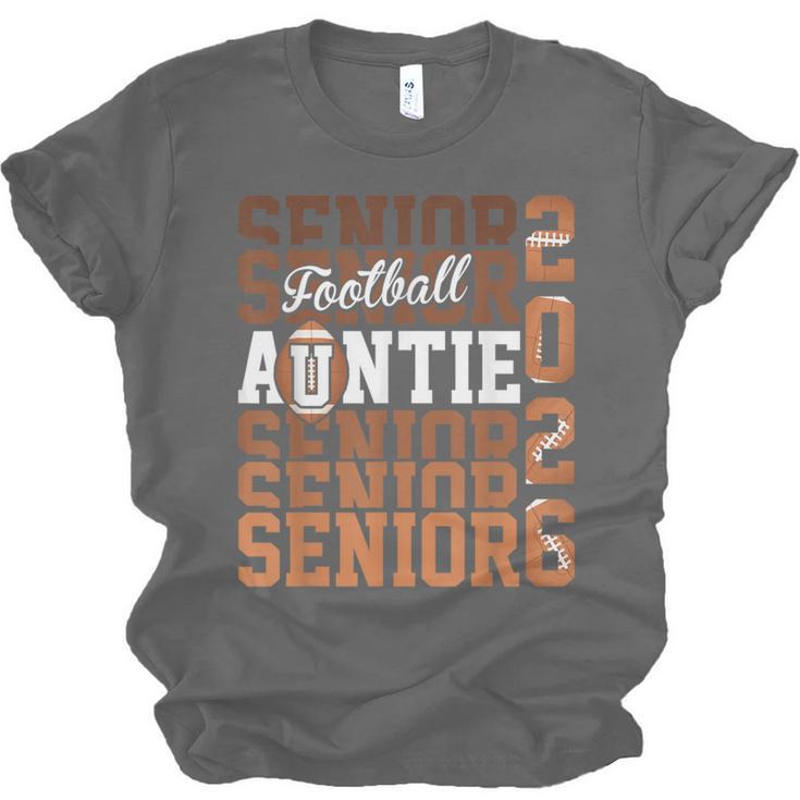 2026 Football Senior Auntie Graduation Matching Family Unisex Jersey T-Shirt