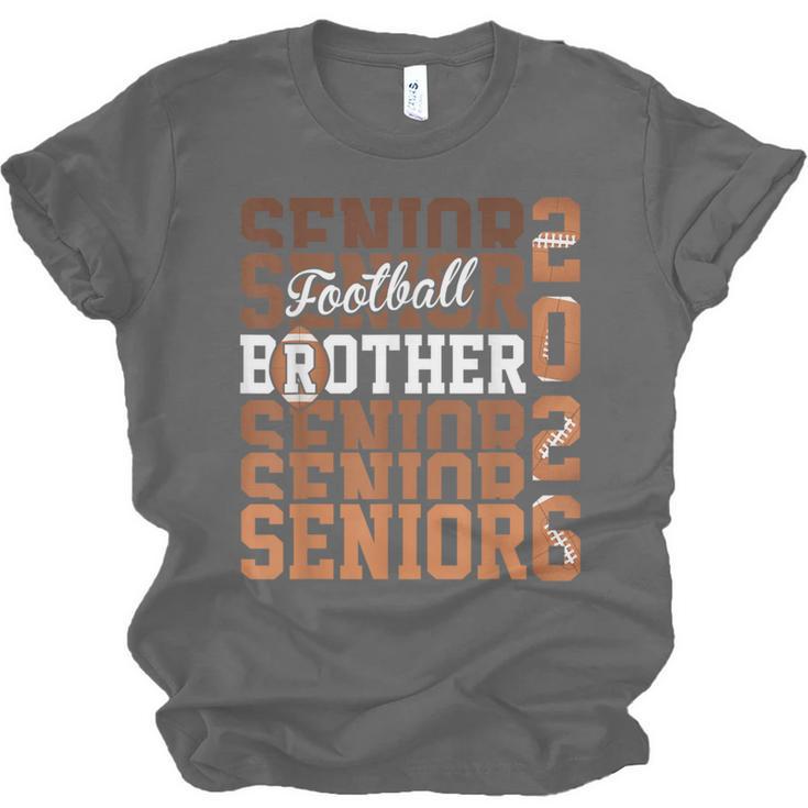 2026 Football Senior Brother Graduation Matching Family Unisex Jersey T-Shirt