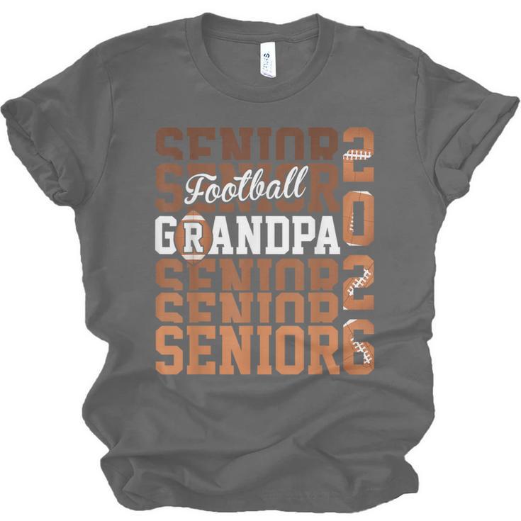 2026 Football Senior Grandpa Graduation Matching Family Unisex Jersey T-Shirt